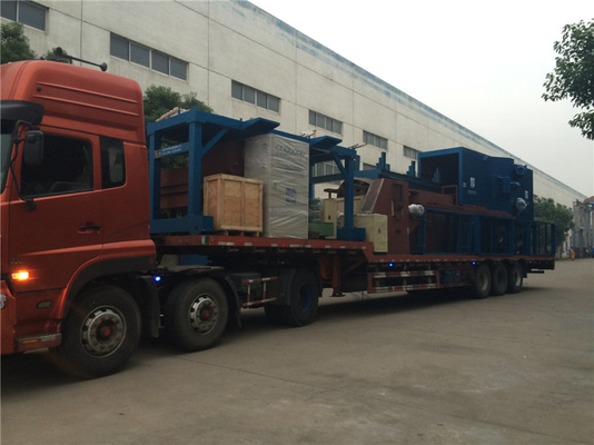 China High Efficient Shot Blasting Machine for  H - Beam / Box Beam , With Barrel Filting type Dust Removing System supplier