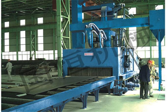 Automatic Shot Blasting Equipment for Sheet / Plate Cleaning