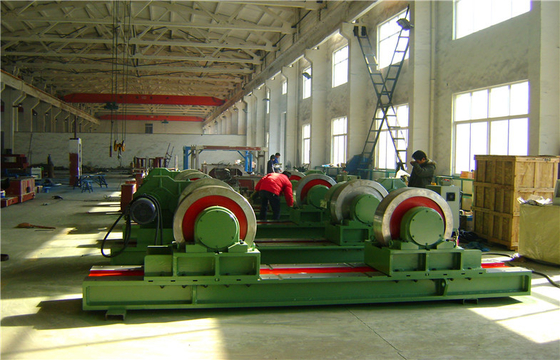 Chemical 2T - 250T Vessel Turning Rolls , Conventional Pipe Welding Machine