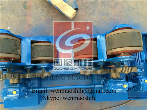 6-60m/H 60ton Self Aligning Rotators With Rubber Wheel ISO9000