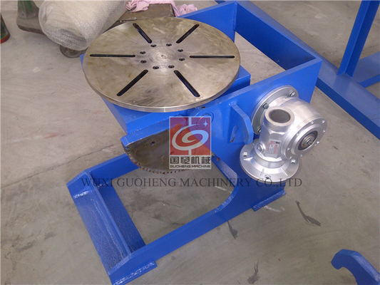 Table Top 100KG Conventional Hydraulic Welding Positioner 400W For Robot