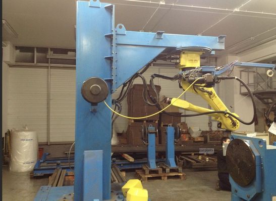 quality  500mm 100KG Pipe Rotary Welding Positioners With Foot Pedal CE factory