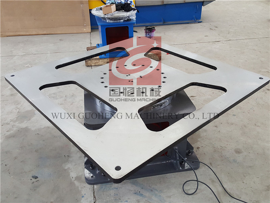Single Axis Rotary Welding Positioners Robotic Turntable 100KG 0-360degree