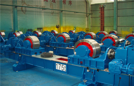 Chemical 2T - 250T Vessel Turning Rolls , Conventional Pipe Welding Machine