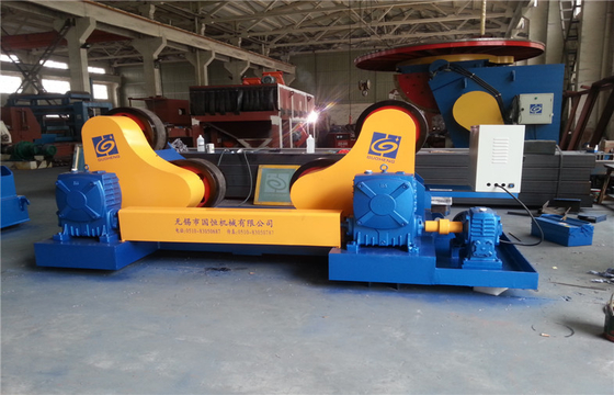 60T 4kw Conventional Self Aligning Rotator , CE Welding Pipe Roller
