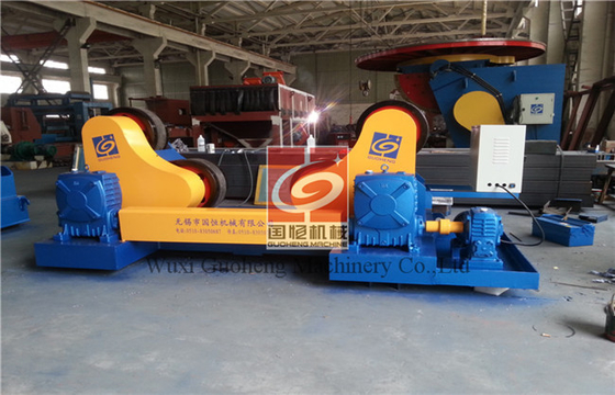 Vessel 80 Ton Conventional Tank Rotators Roller Welding Double Drive CE