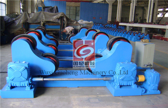 6-60m/H Pipe Roller Welding Positioner , 40T Self Aligning Tank Turning Rolls