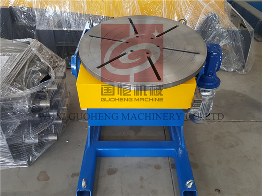 120degree 300KG Rotary Welding Positioner Turntable Table With Foot Pedal
