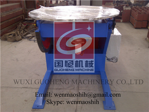 0.1-1rpm 100kg Pipe Benchtop Welding Positioner For Industries