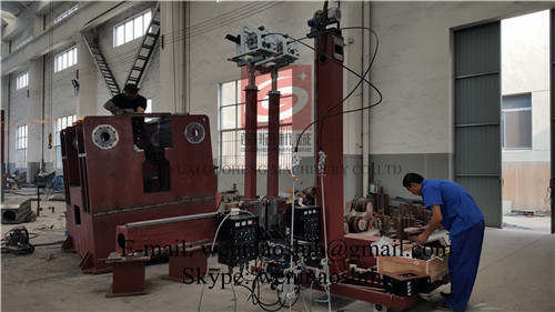 4000-15000mm Beam Welding Line Machine Electroslag Welding Process