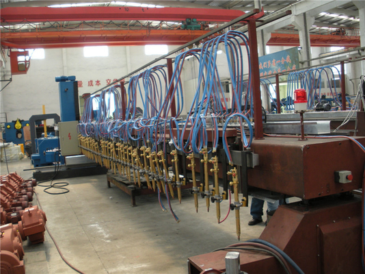 Steel automated plasma cutter , Ra12.5-25 plasma gas cutting machine