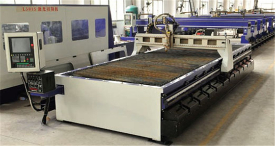 MS Plate Profiling Steel Plasma Cutter , 1000mm/Min VFD Industrial Plasma Table